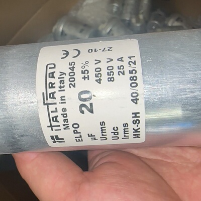 意大利IF italfarad 850V20UF MK-SH--议价商品