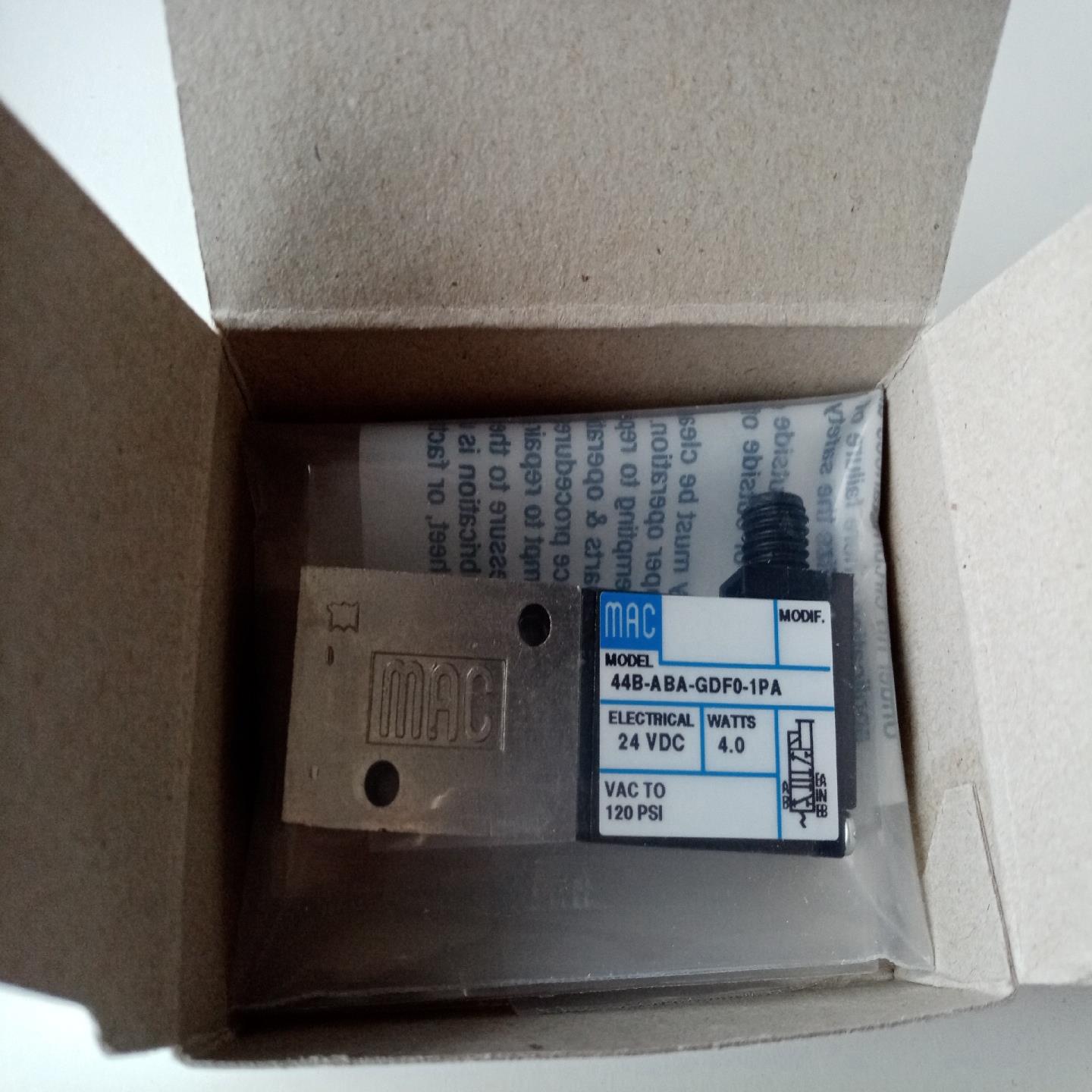 MAC电磁阀44B-ABA-GDF0-1PA，正询价