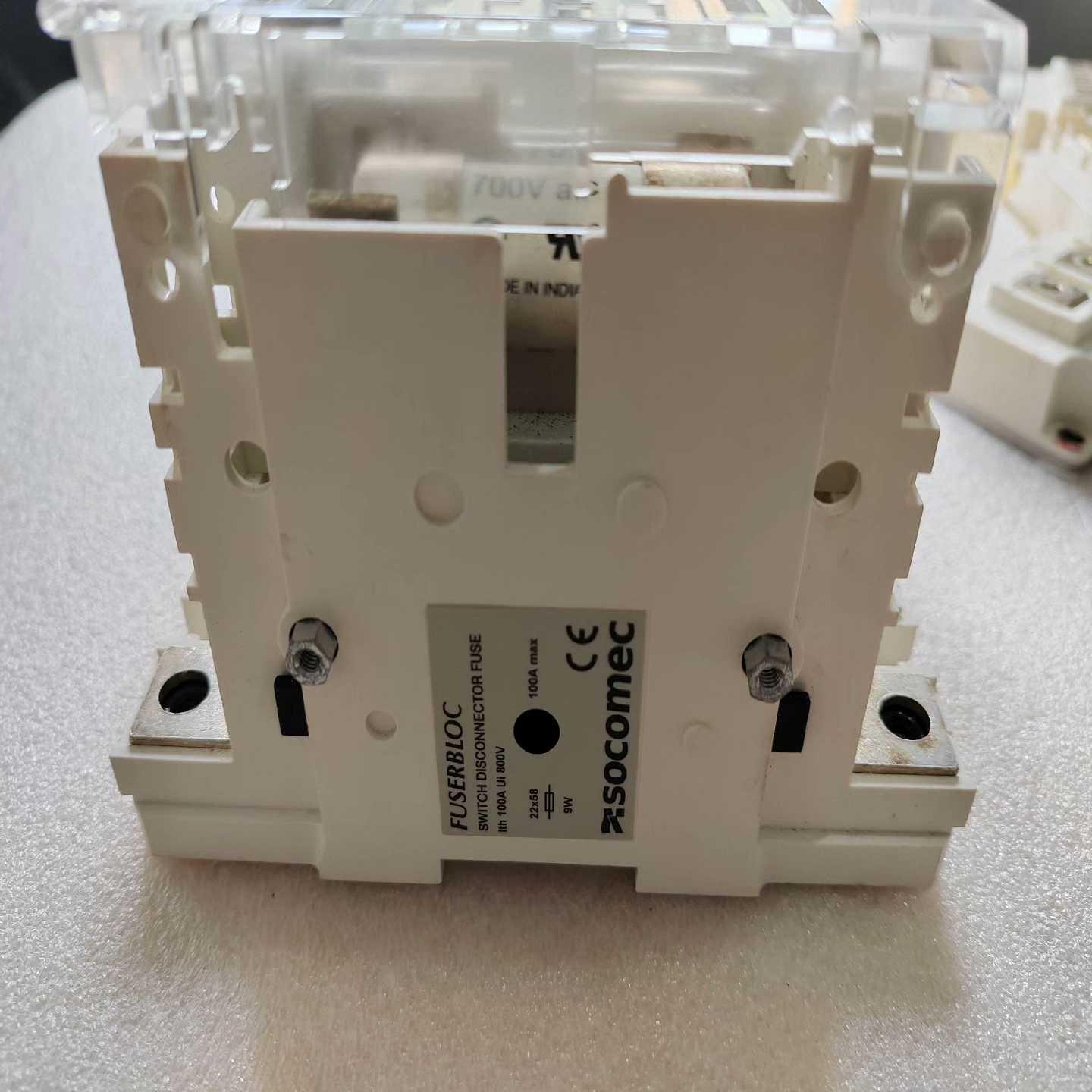 拆机一些SOCOMEC熔断器 100A   IEC 6094一议价商品
