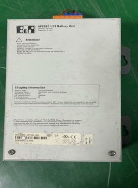 【请询价】贝加莱APC620 UPS电池单元型号5AC600UPS