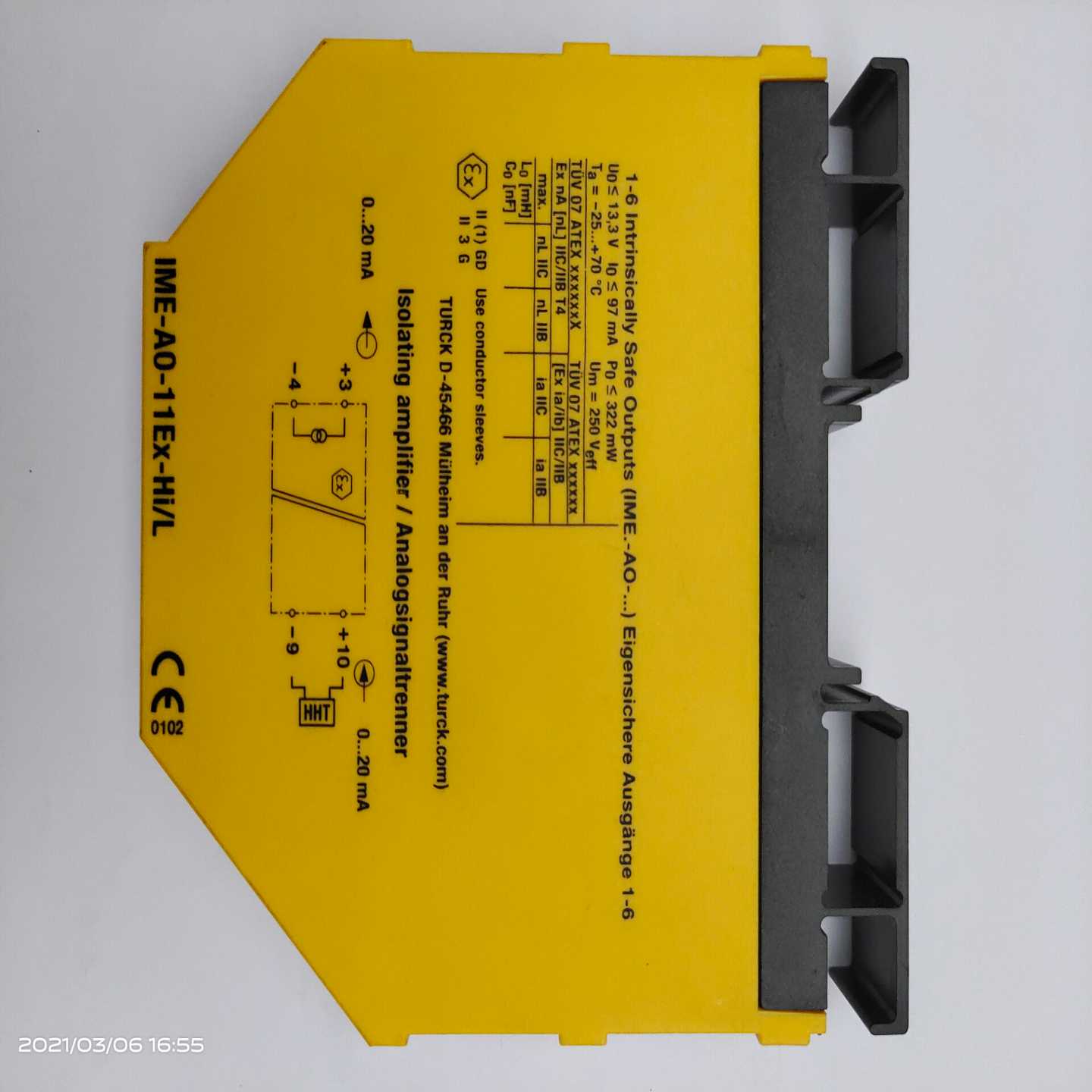 TURCK隔离栅IME-AO-11Ex-HI/L，多余。询价