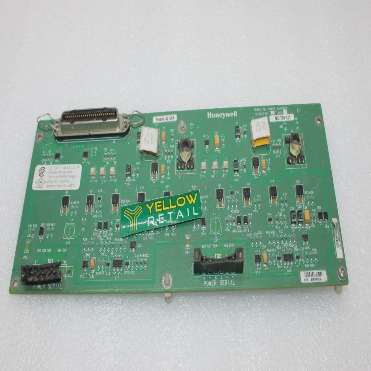 HONEYWELLMC-TRPA01POWERADAPTER51304722-175REV-G(Nonw