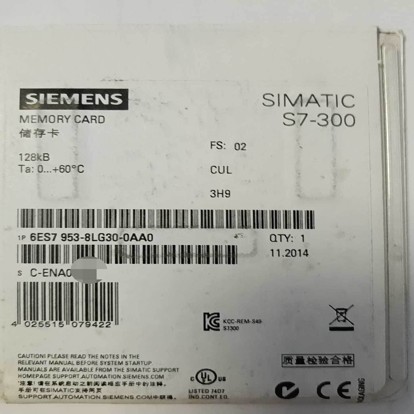 6ES7953-8LG30-0AA0   【卡奥电子】