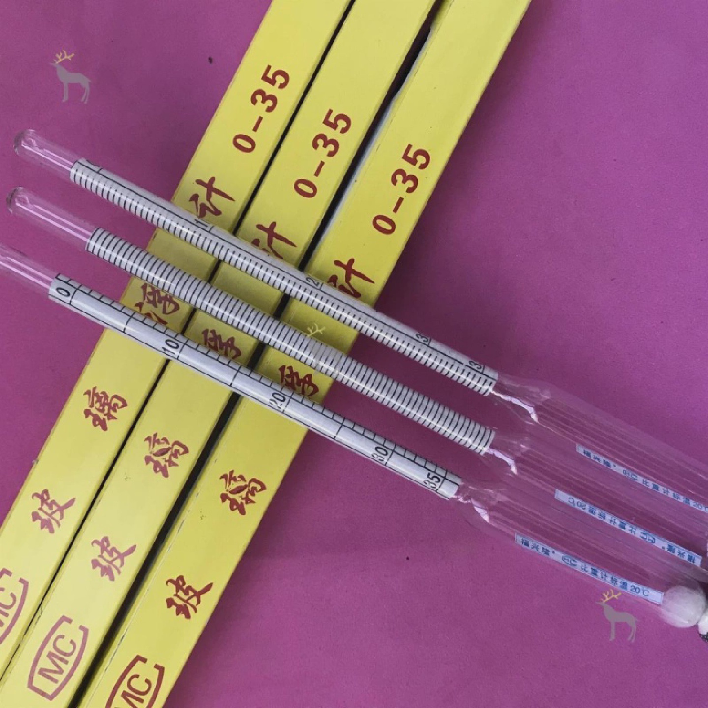 速发测量盐水精密仪器耗材液体卤水盐度玻璃凉皮面浆浓度比重计波