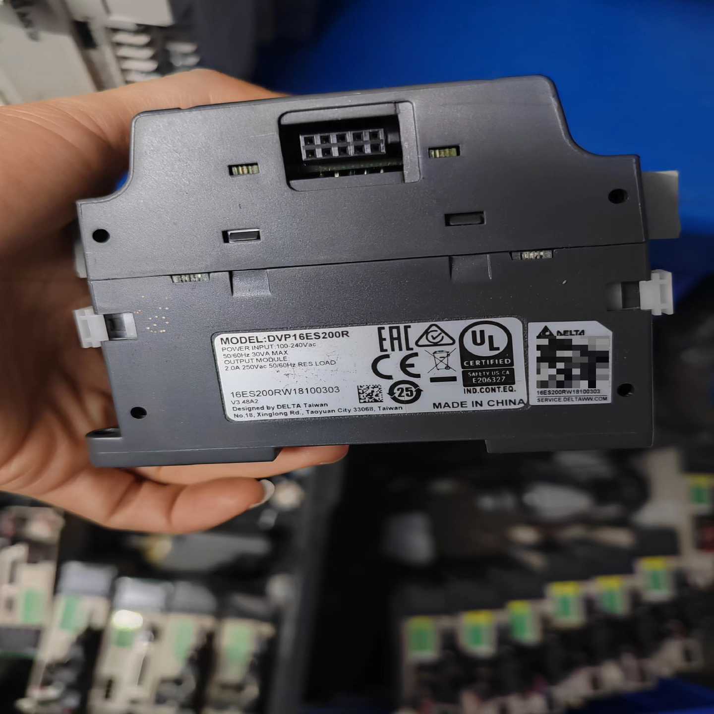 台达PLC，DVP16ES200R，实图拍摄，功能正常，28询价