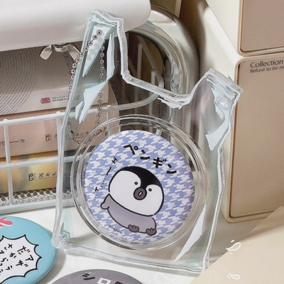 可爱吧唧保护套异形创意亚克力谷美收纳展示架塑料袋物料痛包挂件