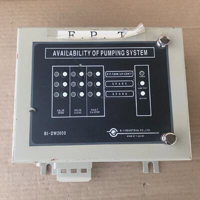 BI INDUSTRIAL BIDW2009 PUMPING SYSTEM CONTROL PANEL