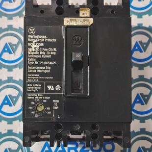 Neu MCP13300R Westinghouse 30A 600 Unterdruck 3Pole Motor Sc
