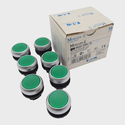 7xEatonMoellerM22-DRL-G216948Leuchtdrucktasteflachgr