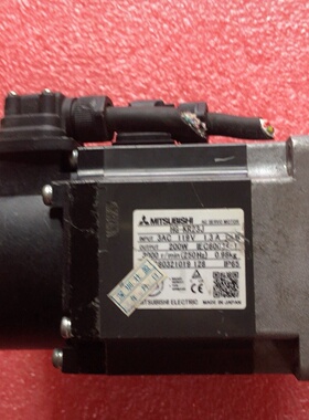 三菱伺服电机HGKR23J200W功率输入3AC11-议价