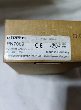 议价ifm压力感测器 PN7009 PN-1-1BRBR14-QFRKG/US/  /V