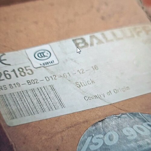 询-巴鲁夫BALLUFF限位开关型号BNS819B02