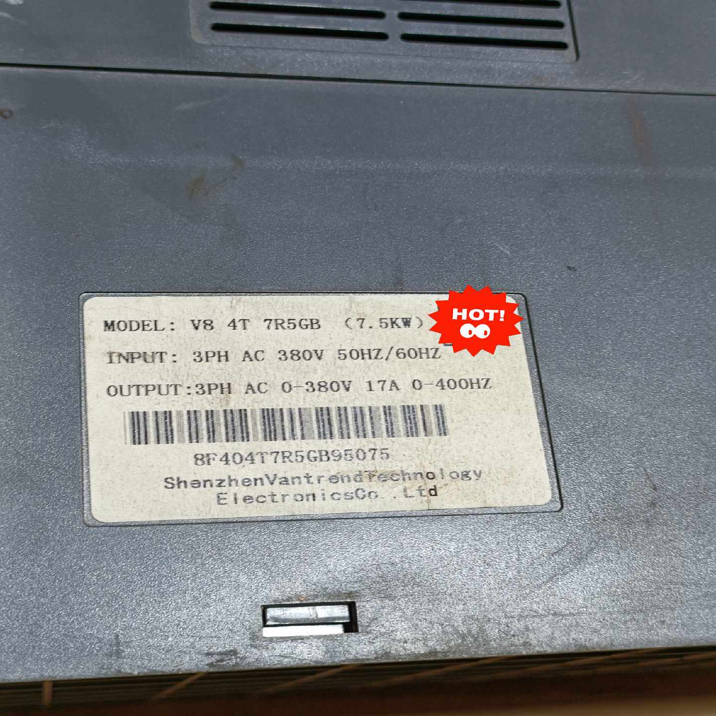 议价万川变频器V84T7R5GB7.5KW