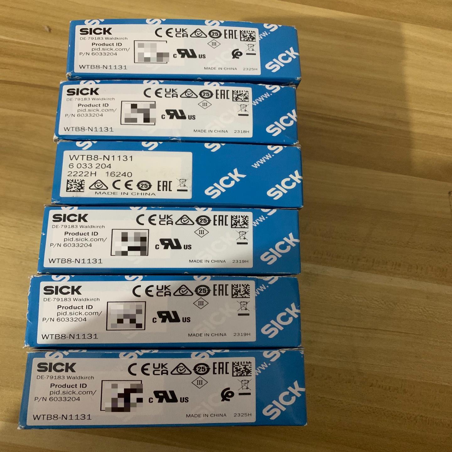 SICK光电开关WTB8-N1131原装全新，货号60332