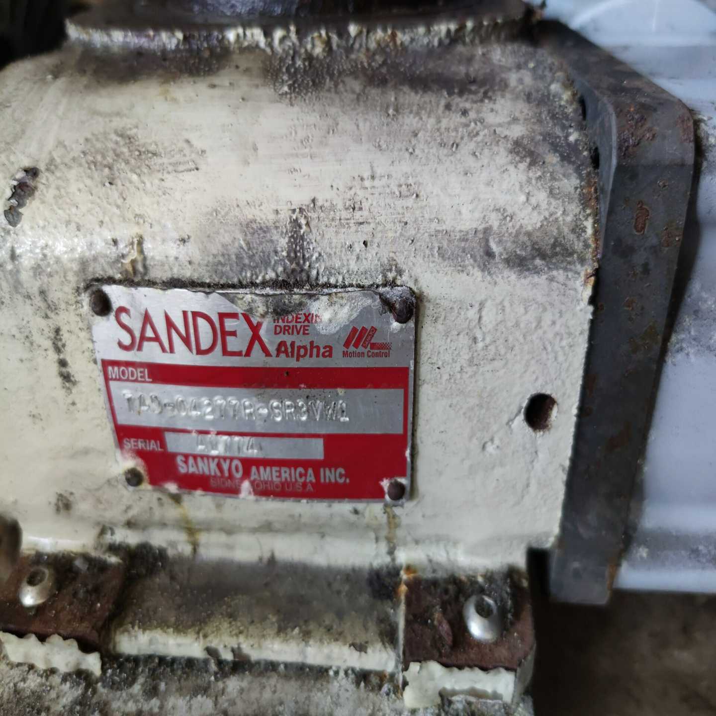 SANDEX凸轮分割器型号参数如图询价