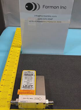 UNIT INSTRUMENTS UFC1100 MFC MASS FLOW CONTROLLER N2 200 SCC