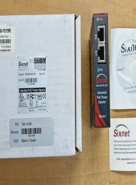 SixnetEB-PSE-24V-1BIndustrialPoEPowerInjector*NEWin