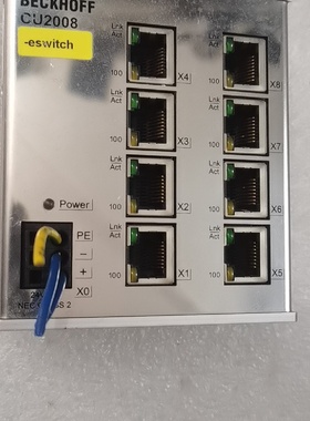 倍福BECKHOFFCU20080000工业以太网交换机-议价