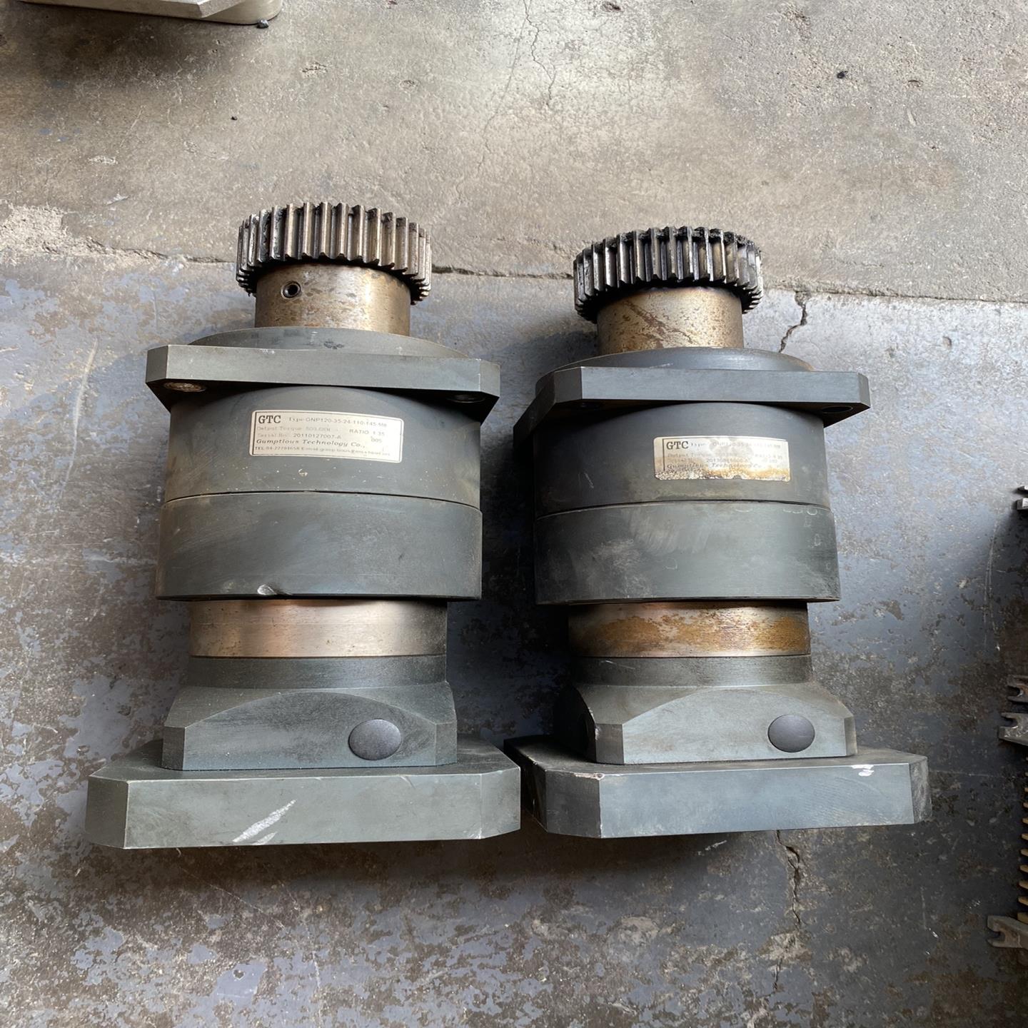 三菱伺服电机拆下的GTC减速机GNP120-35-24-1--议价商品