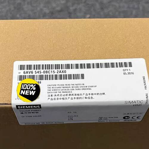 6AV65450BC152AX0西门子全新SIMATIC