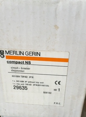 梅兰日兰CompactNS塑壳断路器型号NS100NT-议价