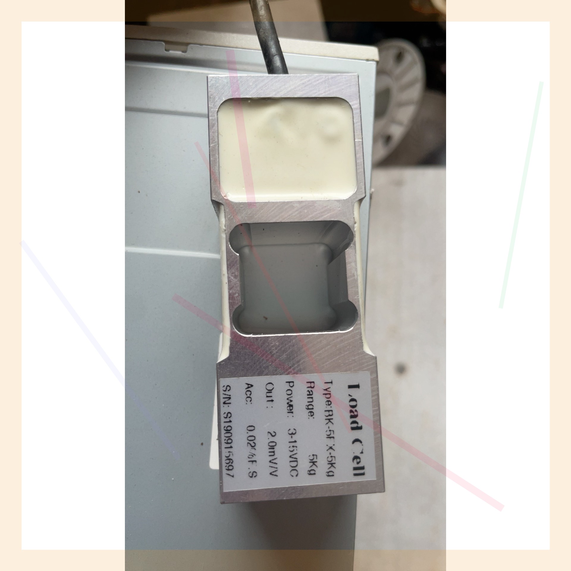 售前询价load cell称重传感器5kg