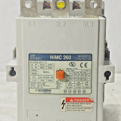 HYUNDAI HiMC 260 3POLE 190220V 5060Hz 260A MAGNETIC CONTACTO