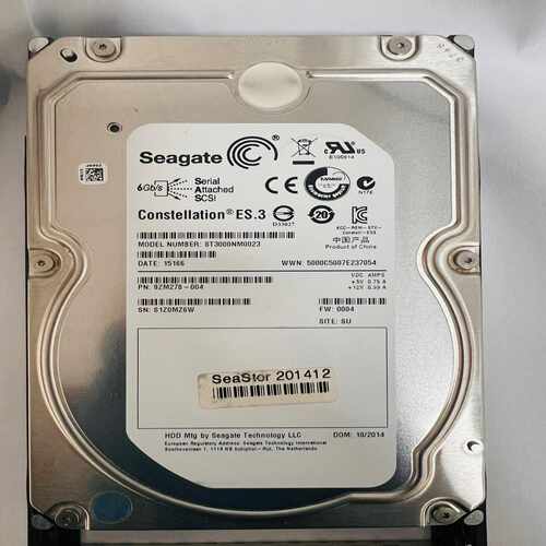 戴尔3T SAS ST3000NM0023 现货，需要联系~议价
