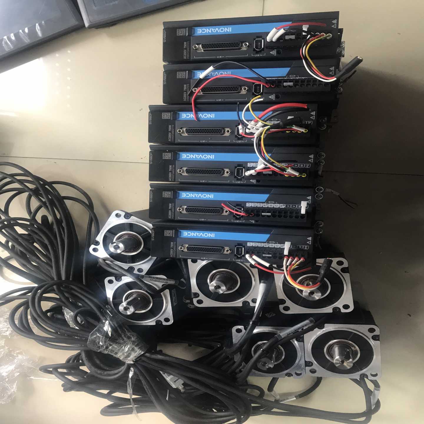 汇川伺服电机0.75KW 驱动器SV660PS5R5I，75~询价