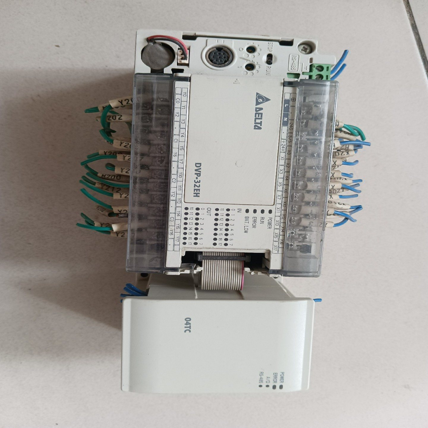 台达PLC  DVP32EH00R3  带DVP04TC-H~询价