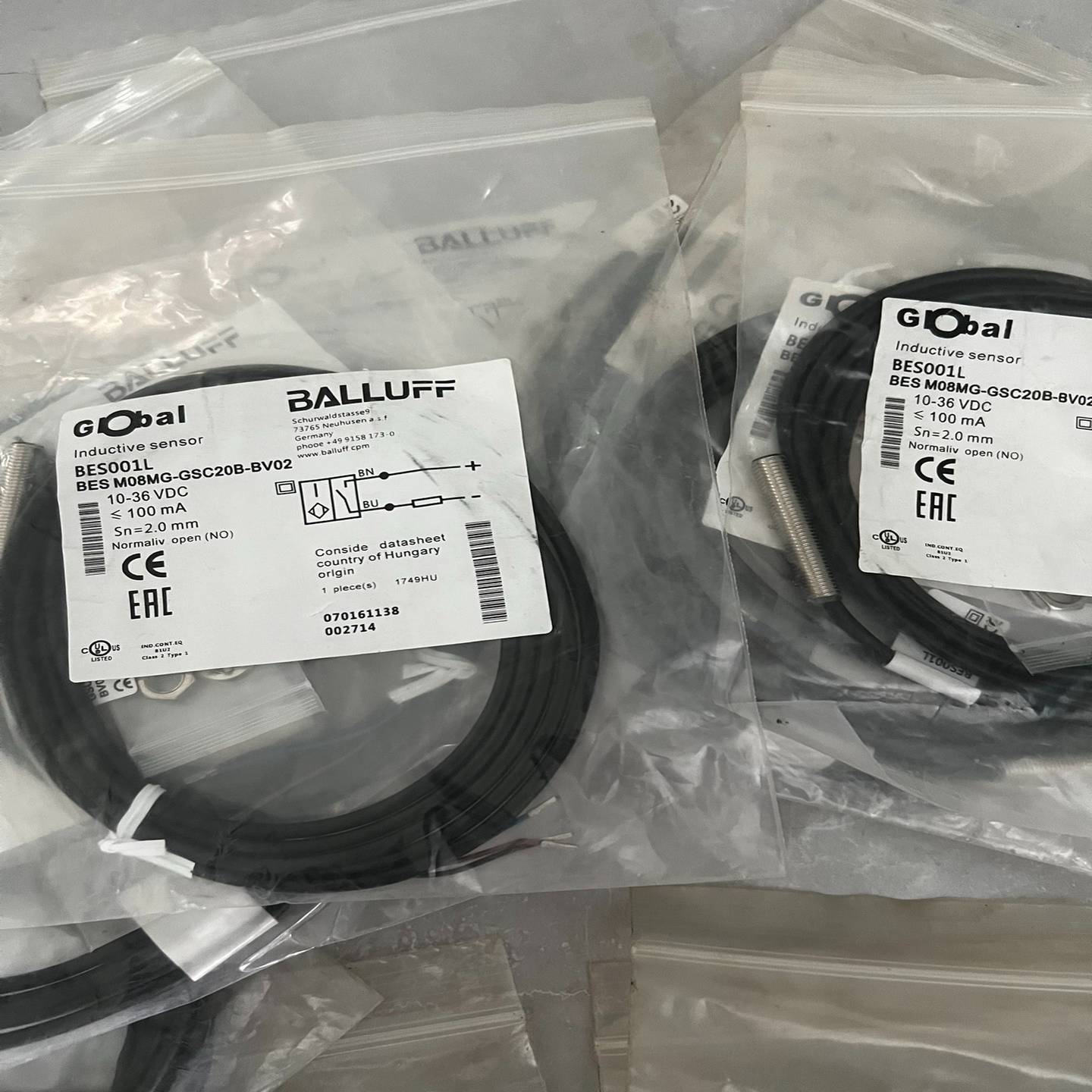 巴鲁夫传感器BES001LBESM08MG-GSC20-议价