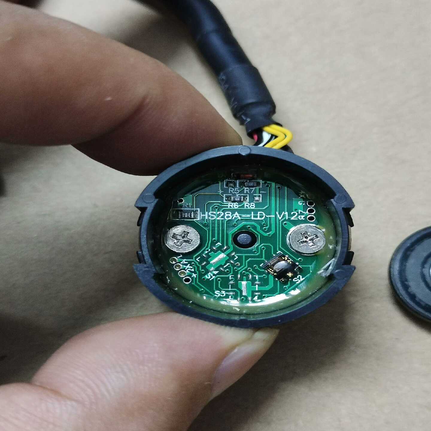 （议价）HS28A-LD-V12编码器，码盘内孔径5mm，图片实物拍