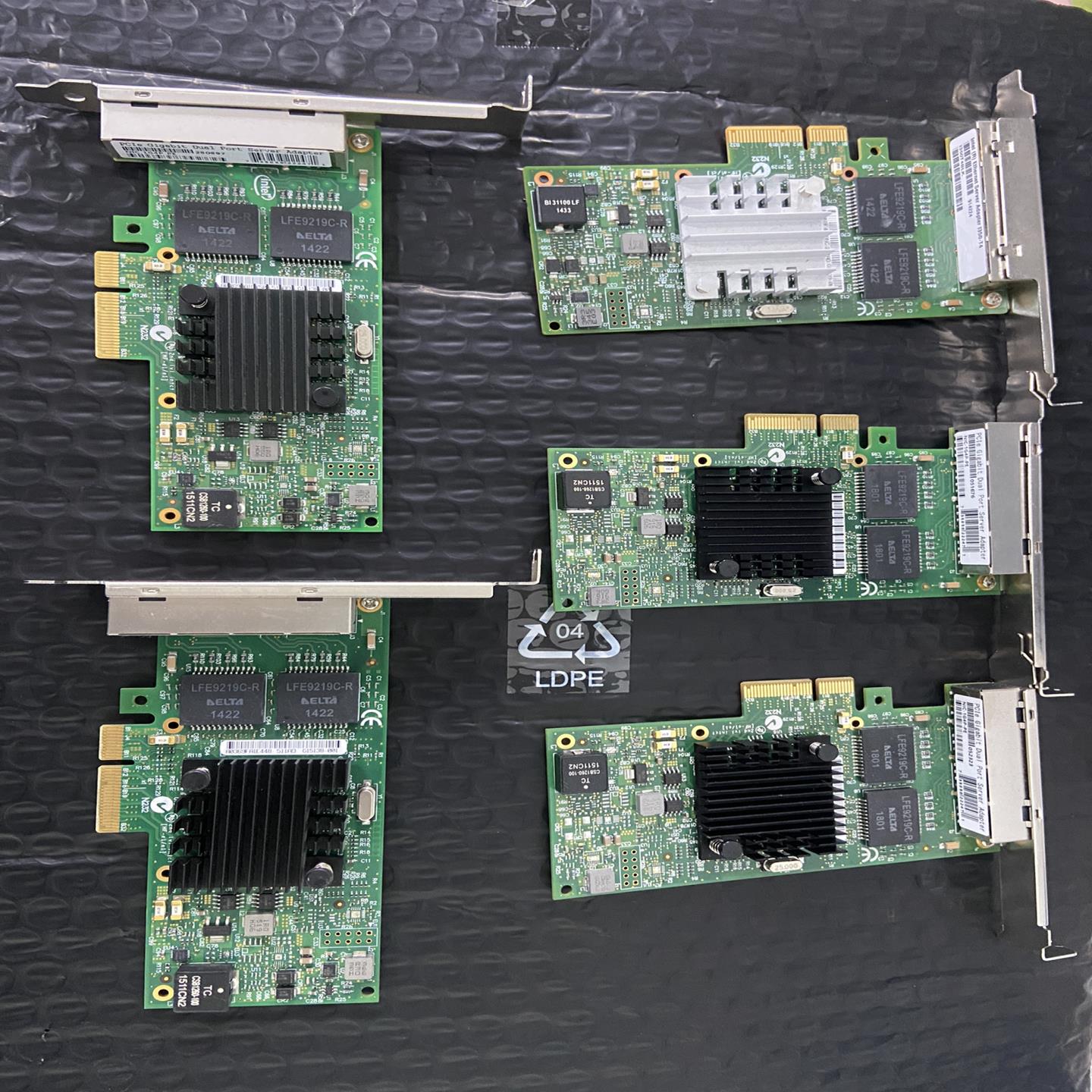 议价4口网卡千兆网卡NIC-1GP4-PEI350T4BLK