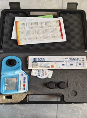 【议价】意大利哈纳HI96746测定仪蓝色机身带原装包装盒实物图