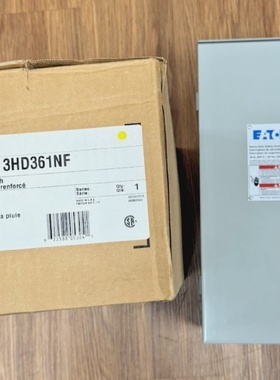 EATON 3HD361NF HEAVY DUTY SAFETY SWITCH 3P NONFUSIBLE TYPE 3