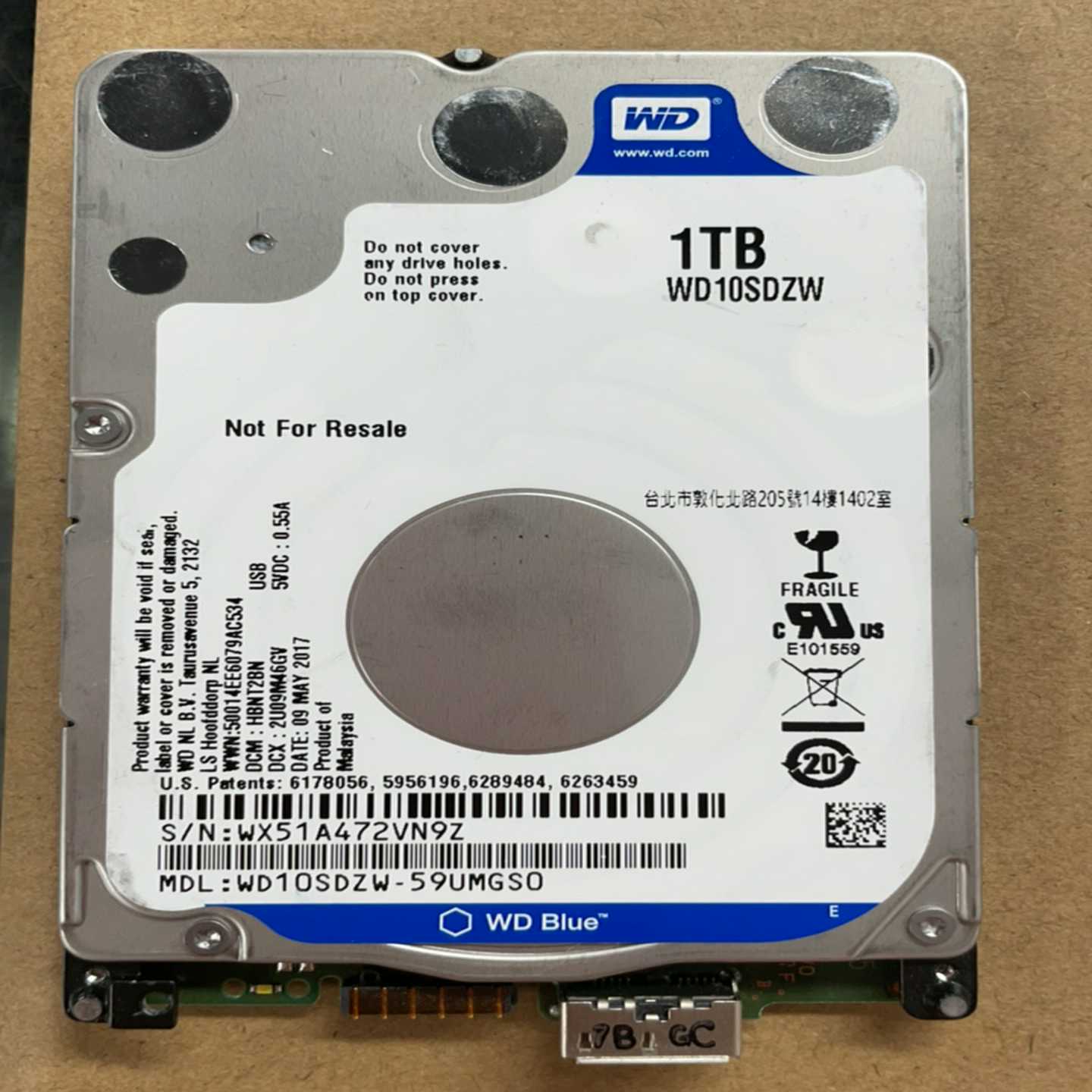 询价WD10SDZW--59UMGS0