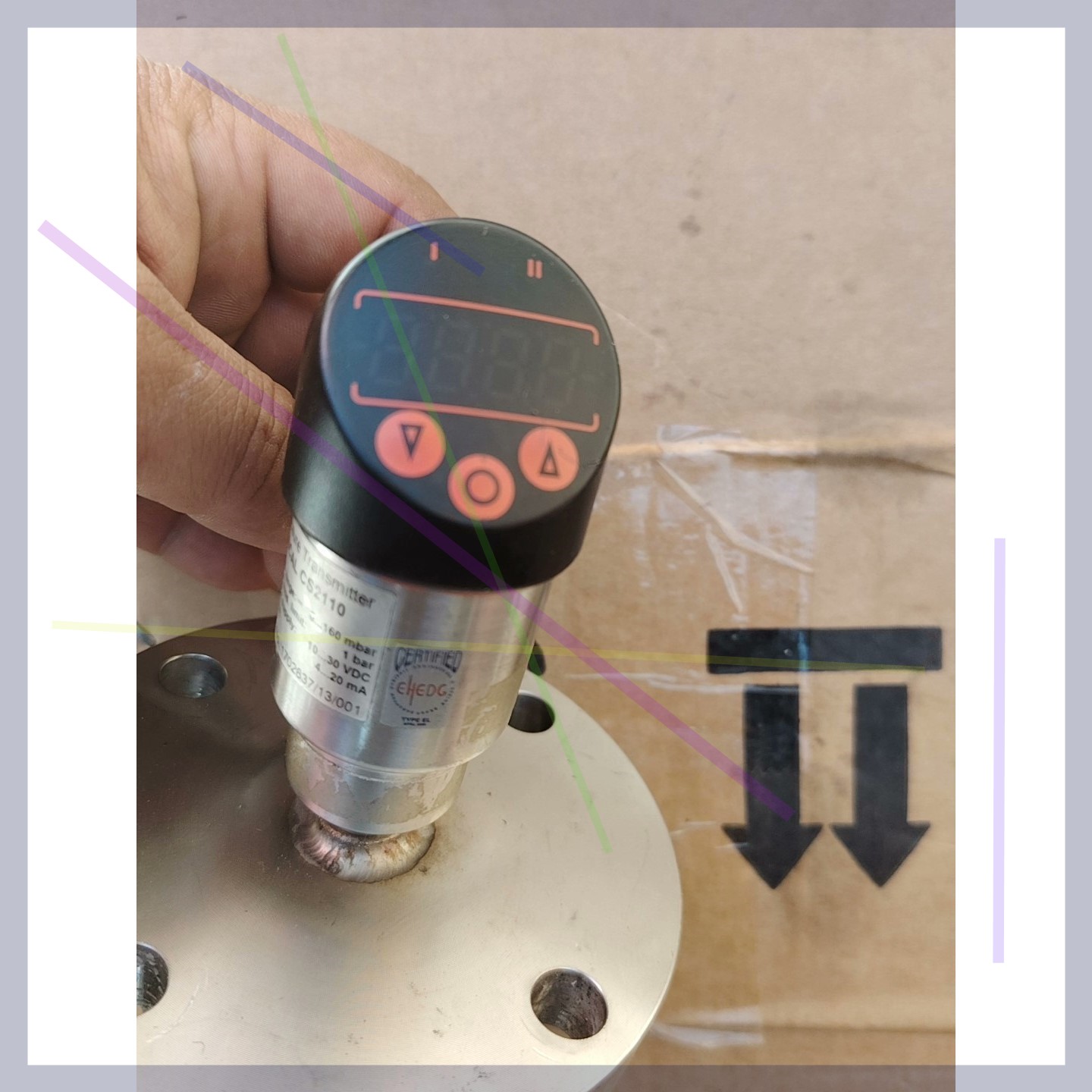 售前询价Labom朗博CS2110压力温度变送器图片与实物一致卡