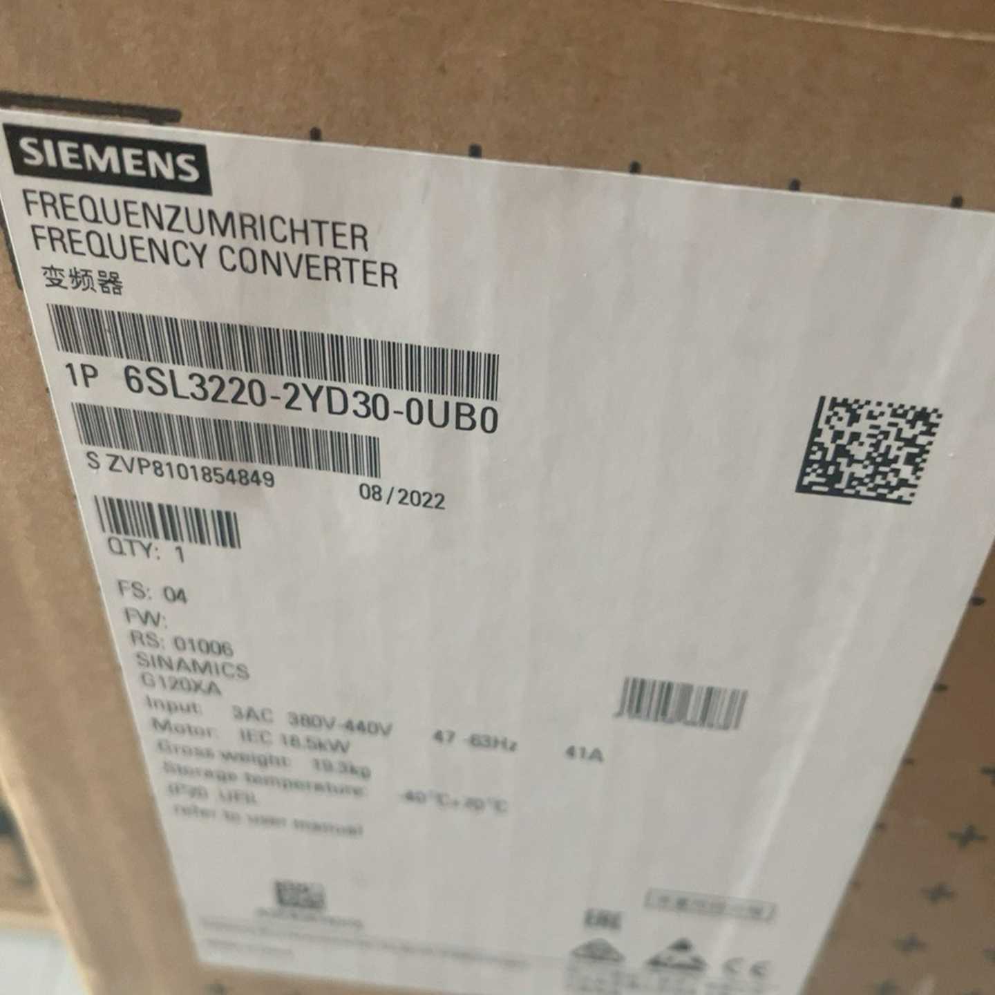 变频器6SL3220-2YD30-0UB0未拆封询价