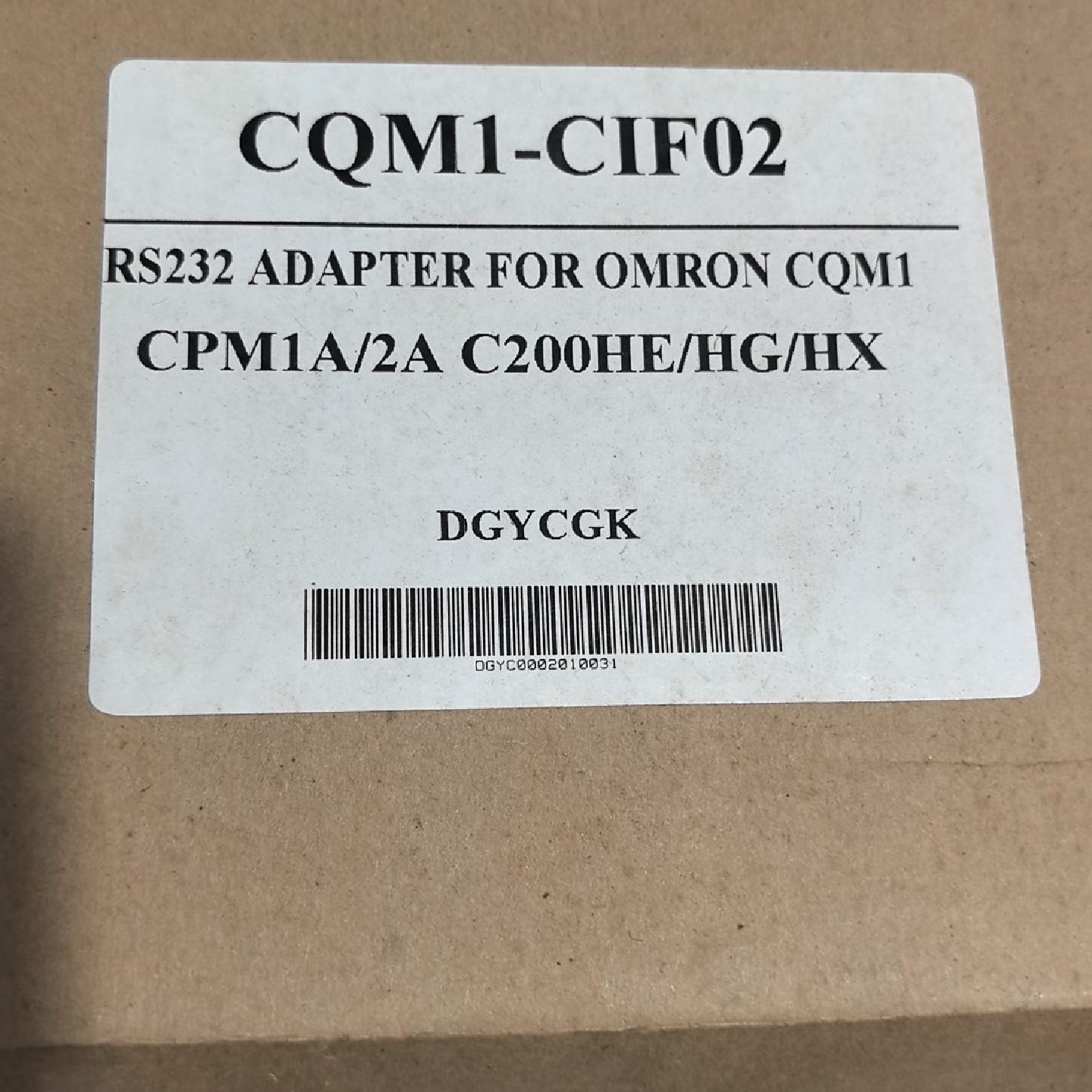 CQM1CIF02RS232适配器--议价商品