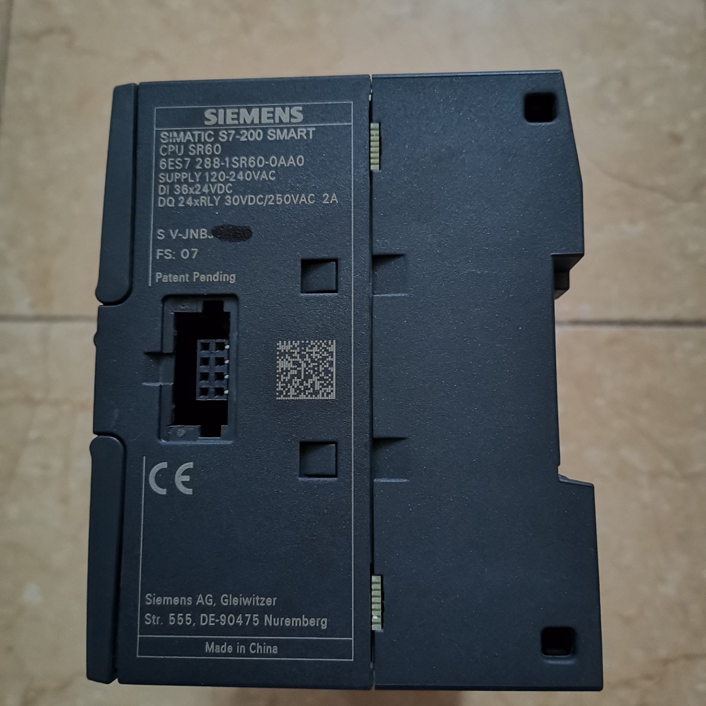 Cpu Sr60 Smart S7200 Siemens Pl