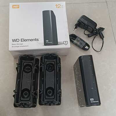西部数据（WD）Elements12T移动硬盘USB3--议价商品