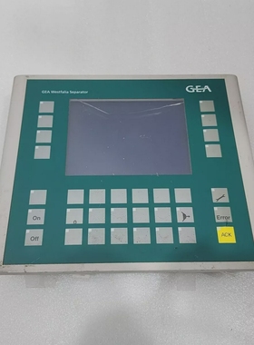 GEAWESTFALIA分离器OP177B0005-4050-810操作面板6AV6642-5