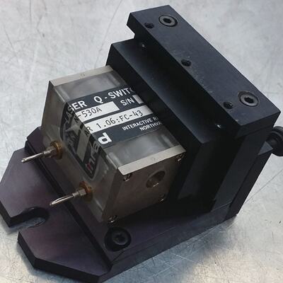 quantel  continuum inrad qswitch for yag laser pockels cell