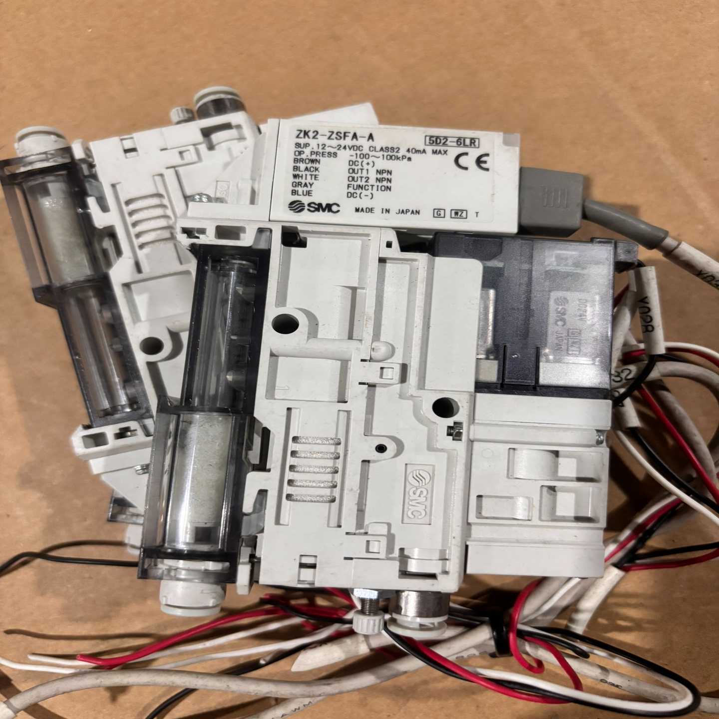 SMC原装真空发生器ZK2-ZSFA-A，日本制造，型号确认--议价商品