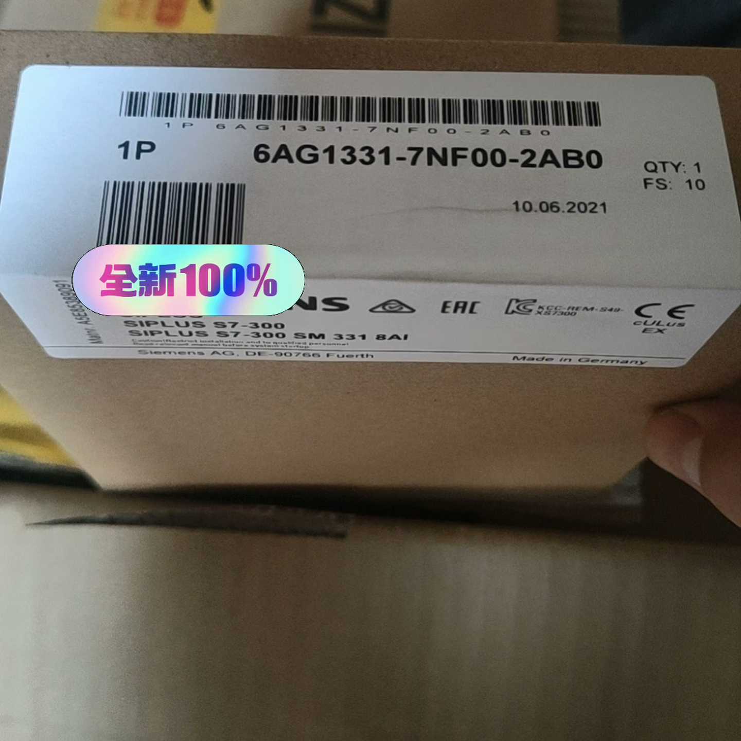 6AG1331-7NF00-2AB0（电子设备）