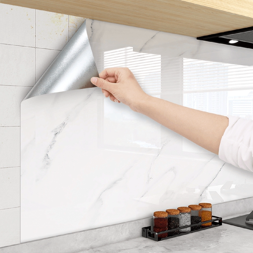 Kitchen Greaseproof Sticker Wall Fireproof High Temperature