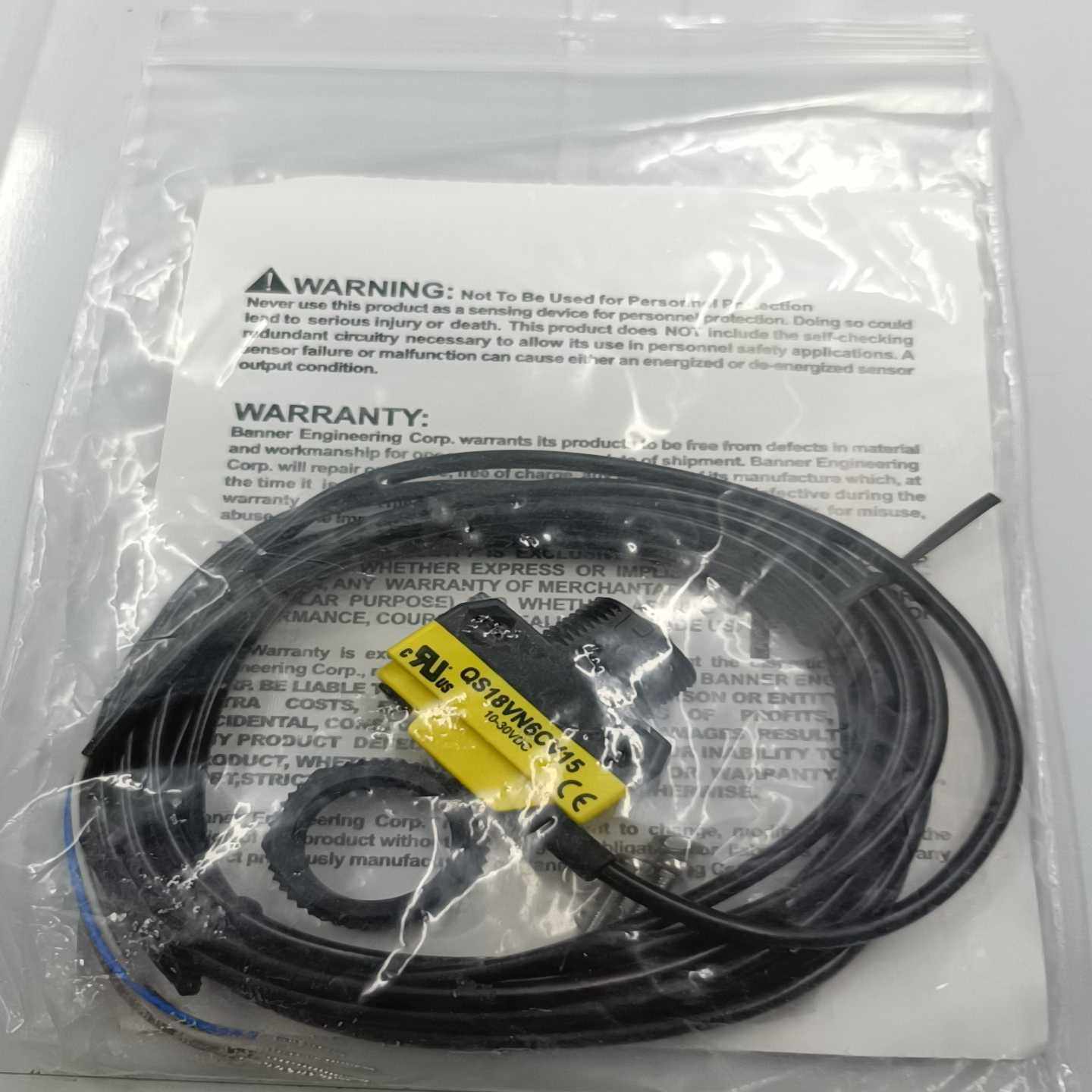 【议价】邦纳QS18VN6CV15未使用适用