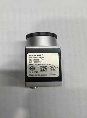 BASLER工业相机acA2500-14gm，成色9新，功能--议价商品