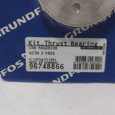 Kit Cuscinetto Di Spinta Grundfos 96748866 Con 3 Pannelli