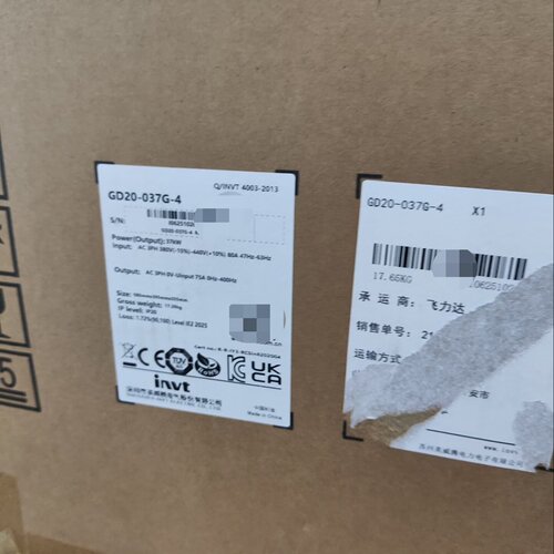 询价/英威腾变频器GD20037G437kW功率三相380